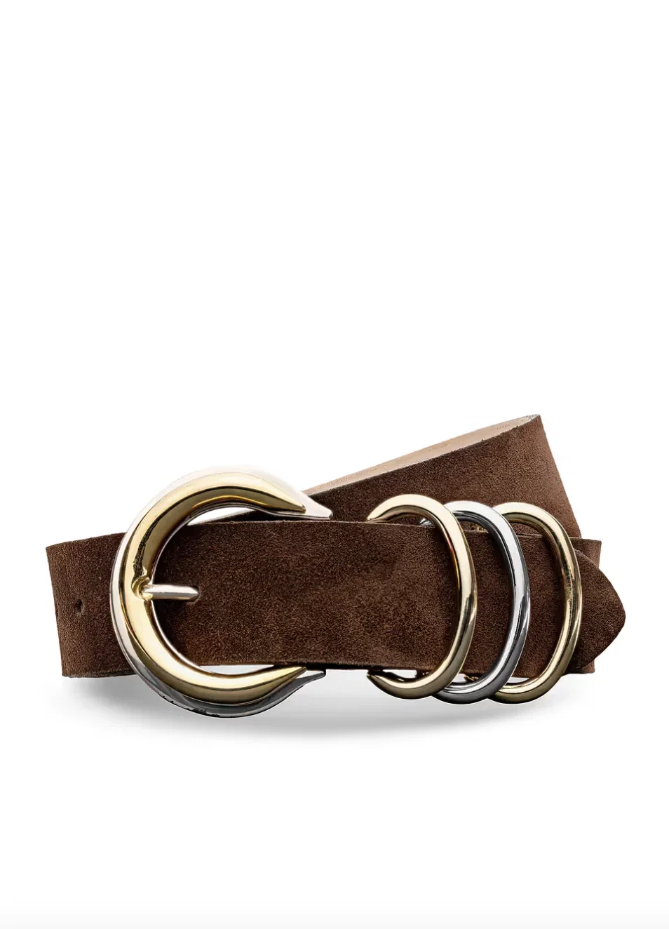 Image of  Tobar Suede Belt - Chocolate