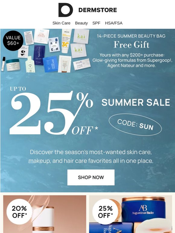 Still Time to Save Up to 25% Off🌟