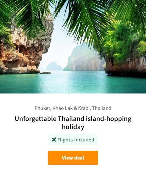 Unforgettable Thailand island-hopping holiday