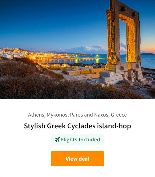 Stylish Greek Cyclades island-hop