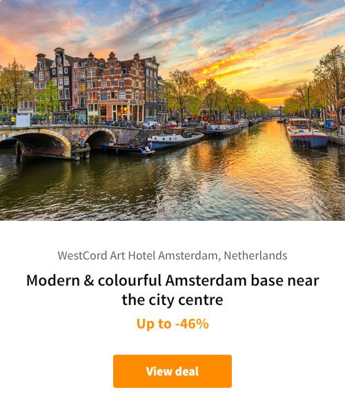Modern &amp; colourful Amsterdam base near the city centre