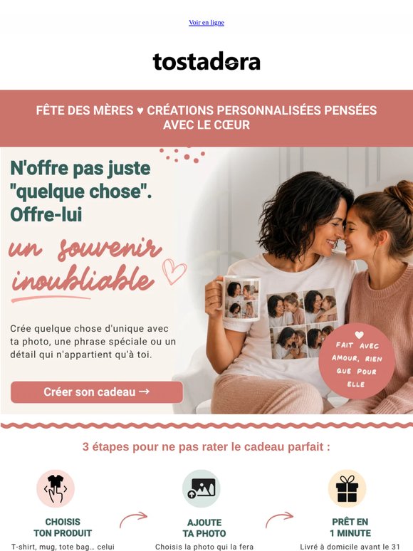 Ton cadeau perso prêt en 1 minute chrono ⏱️