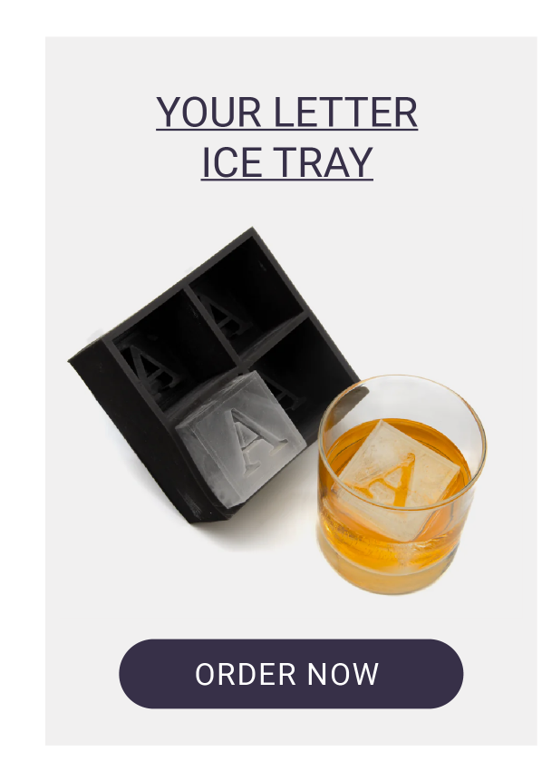  YOUR LETTER ICE TRAY