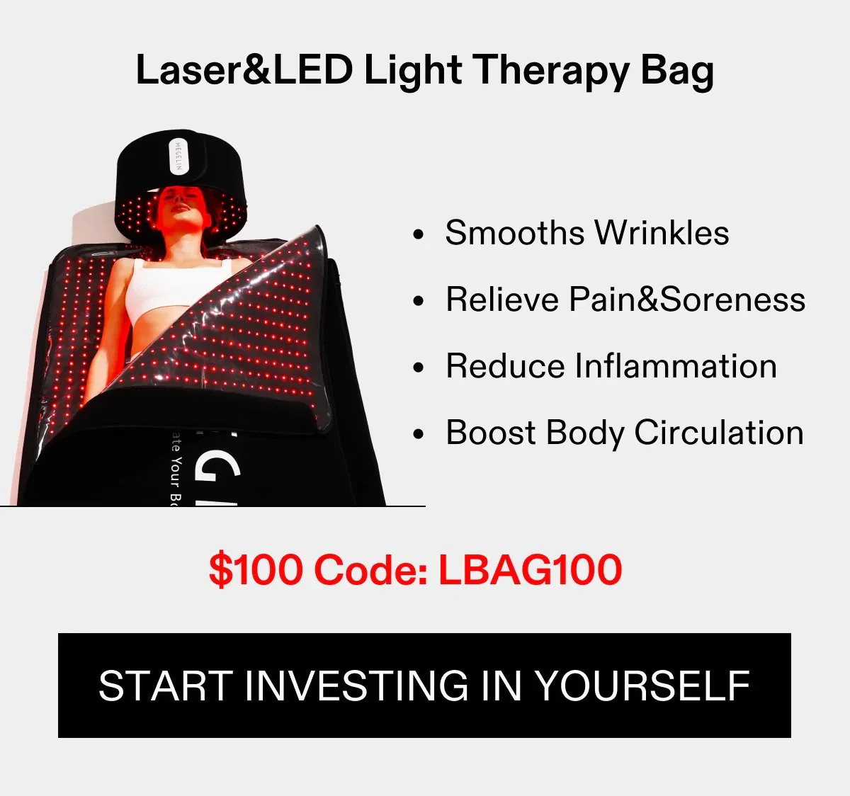 Use Code to Save $100