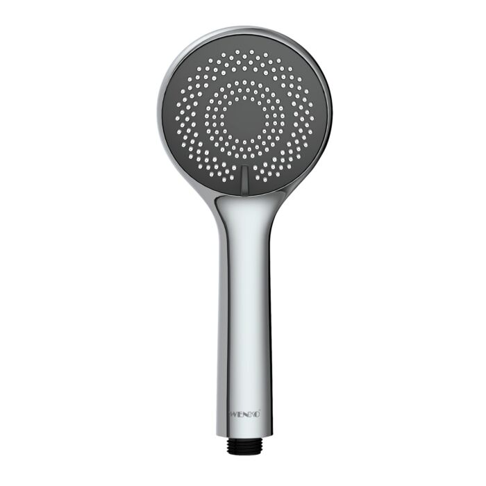 Duschkopf «Water Saving», 3 Strahlarten, kalkfrei, wassersparend , silber