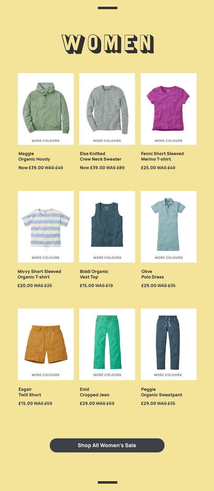 Spring Sale - womens