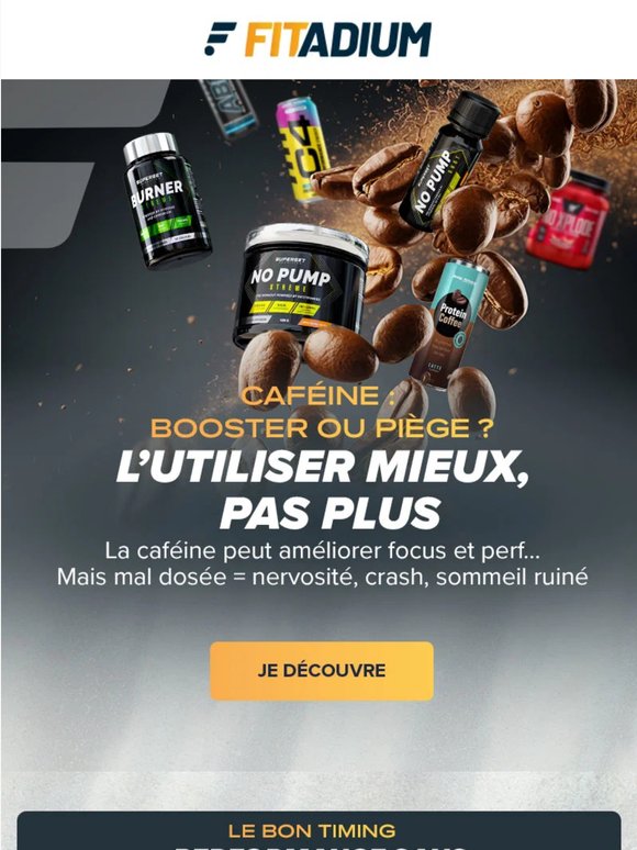 Caféine avant l’entraînement : comment optimiser les effets ?