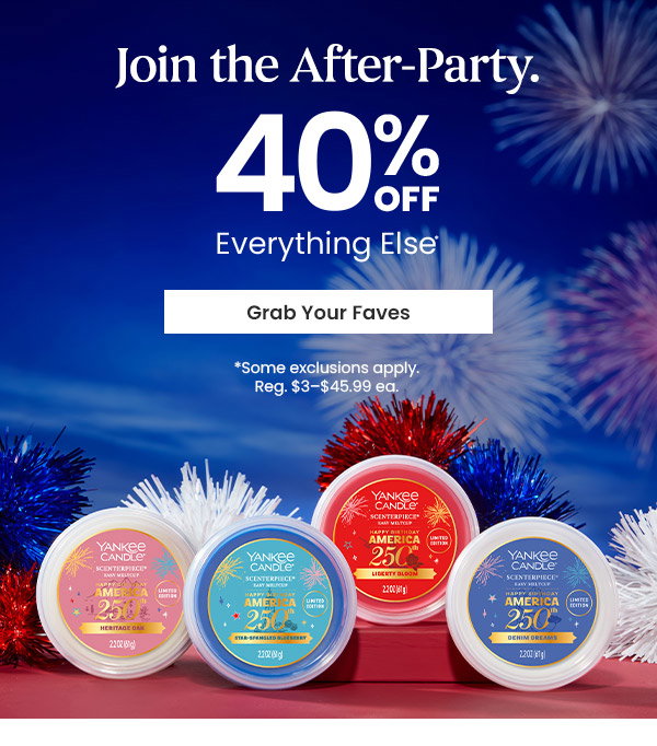 40% Off Everything Else