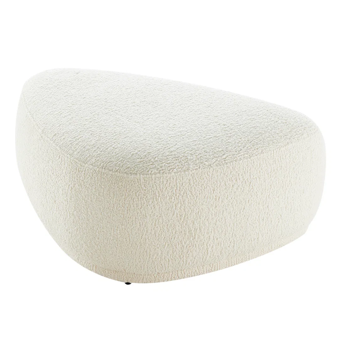 Adna 44'' Triangular Upholstered Ottoman