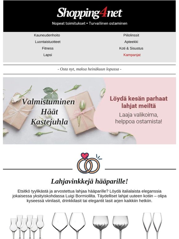 Lahjat, jotka tekevät vaikutuksen – opiskelijalle, häihin ja ristiäisiin