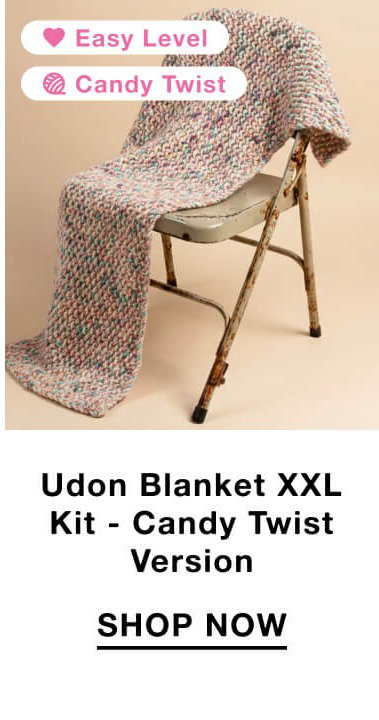 Udon Blanket XXL Kit - Candy Twist Version 1