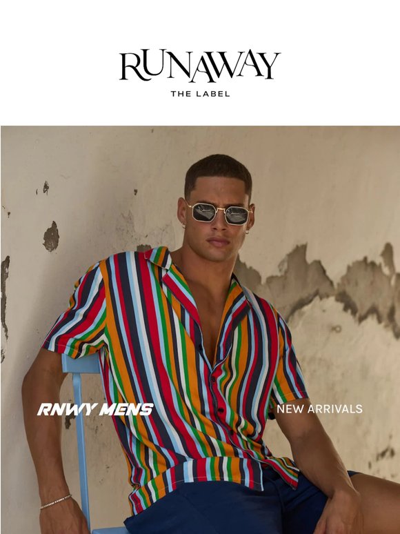 New menswear just landed