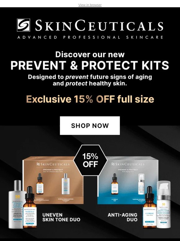 Summer Prep: 15% OFF Our Final Vitamin C + SPF Kit