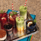 Our new summer drinks