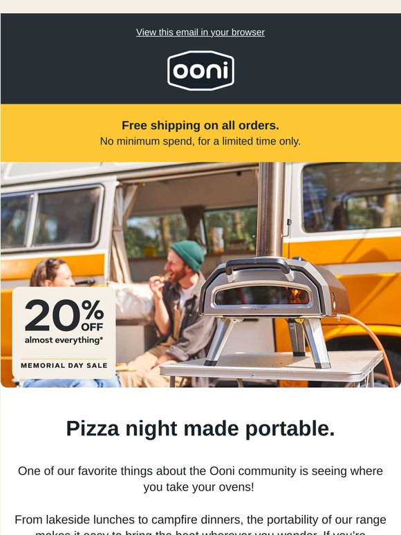 Pizza night, anywhere (and with discounts!)