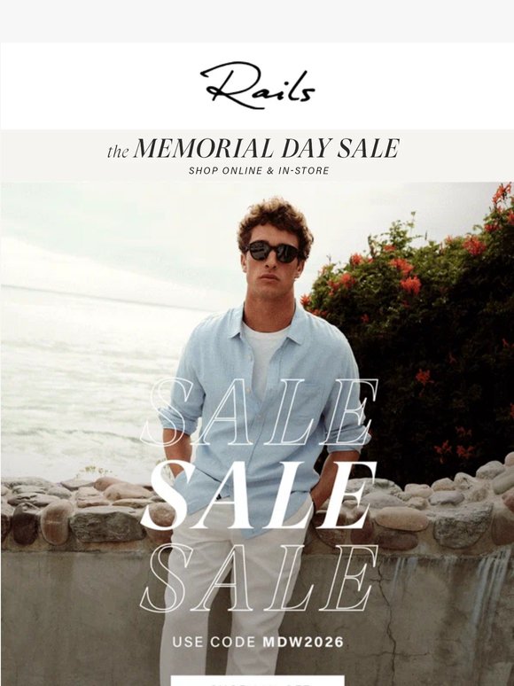 Happening NOW: 30% Off ☀️