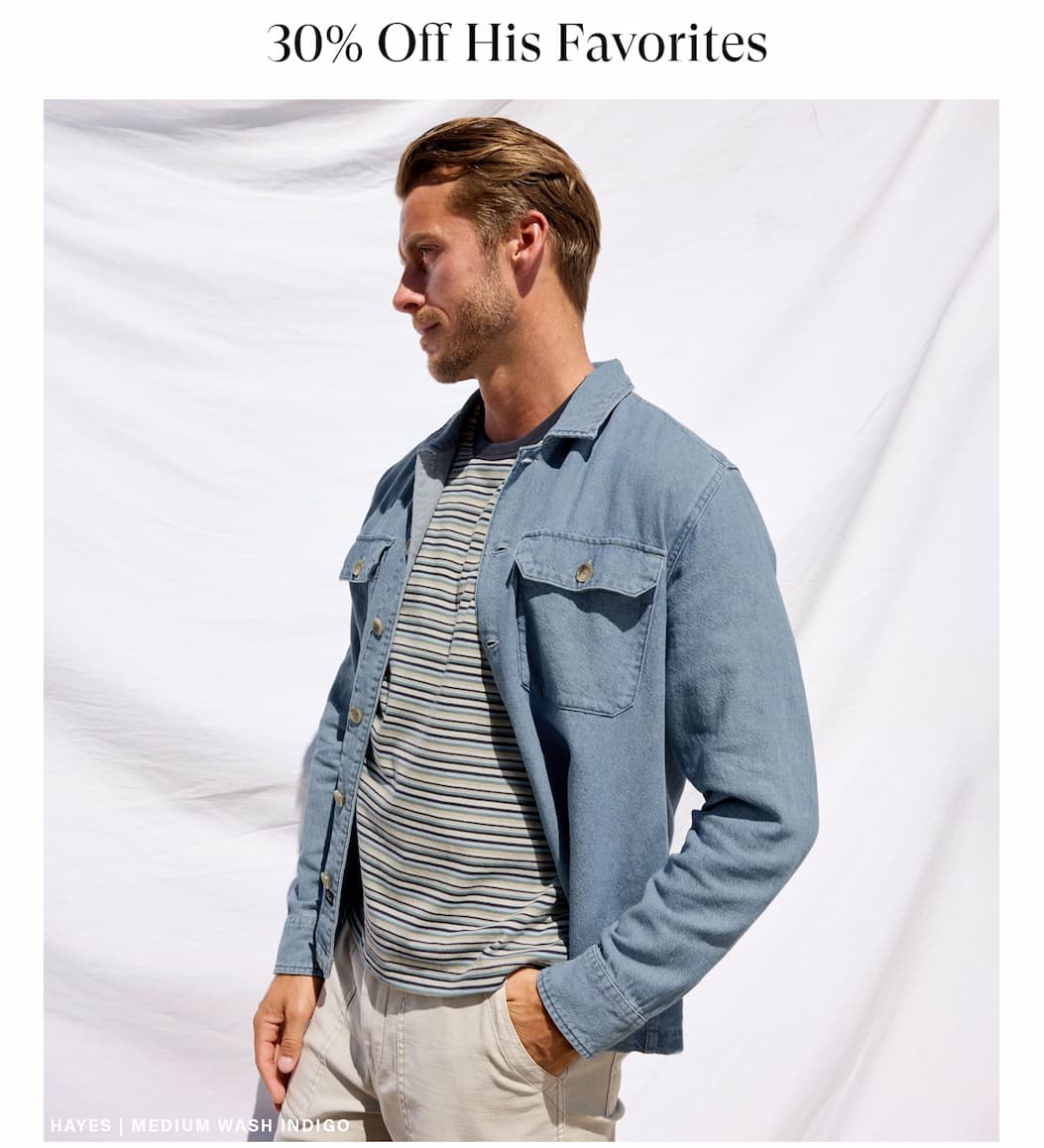 30% Off Men's