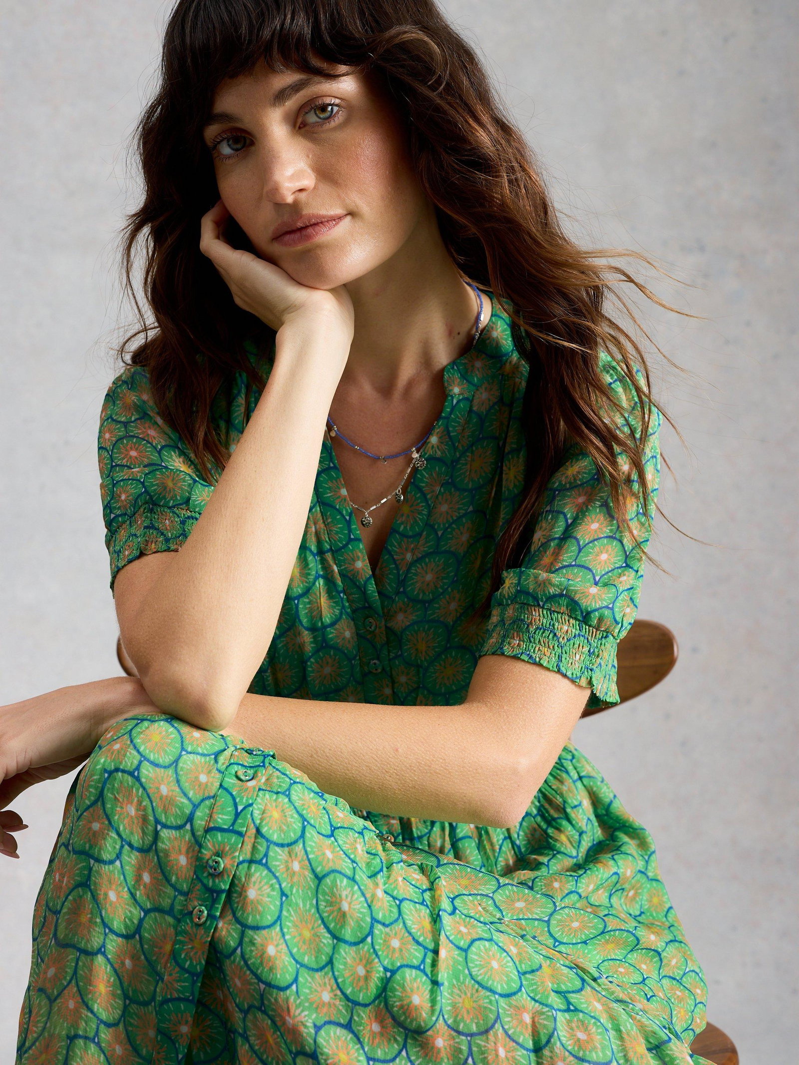 Shop Yuki Midi Dress