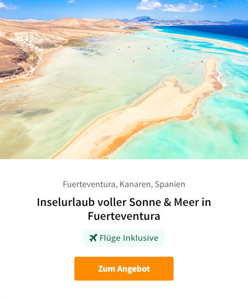 Inselurlaub voller Sonne &amp; Meer in Fuerteventura