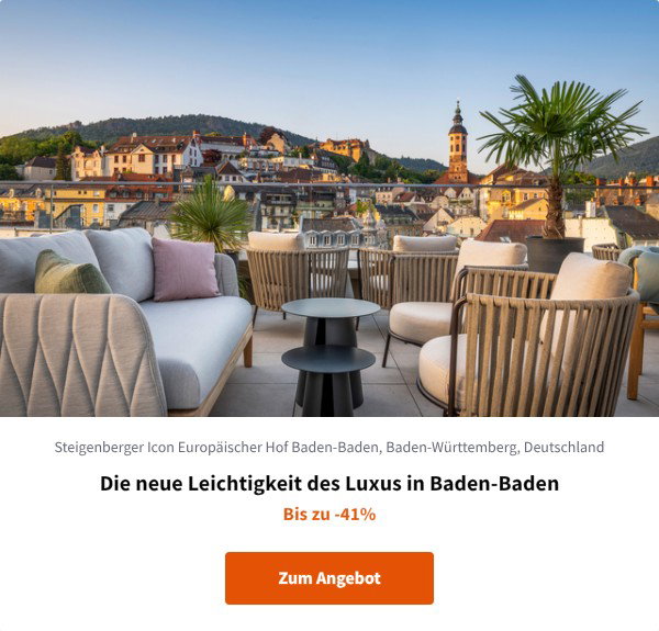 Die neue Leichtigkeit des Luxus in Baden-Baden