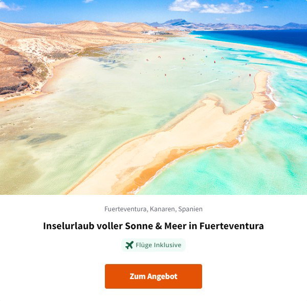 Inselurlaub voller Sonne &amp; Meer in Fuerteventura