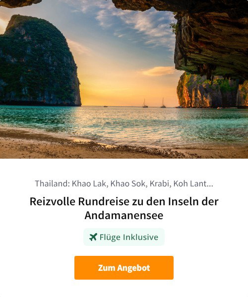 Reizvolle Rundreise zu den Inseln der Andamanensee
