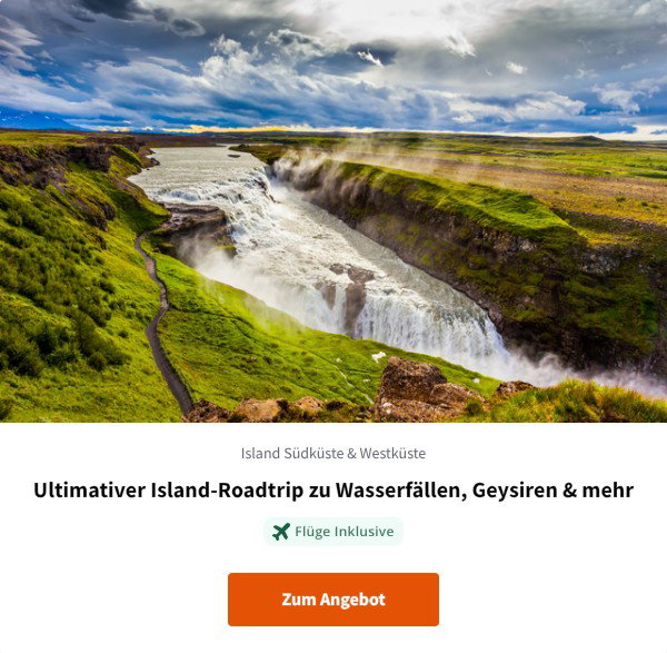 Ultimativer Island-Roadtrip zu Wasserfällen, Geysiren &amp; mehr