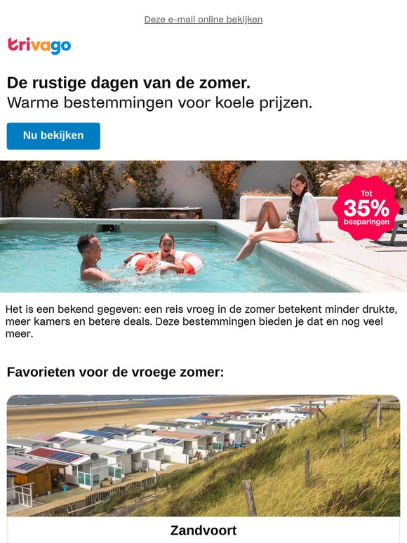 Vermijd de zomerdrukte 🏃‍♂️