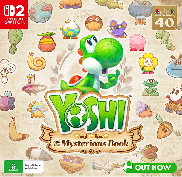 Yoshi and the Mysterious Book - Nintendo Switch 2