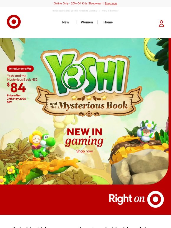 Out Now | Yoshi and the Mysterious Book