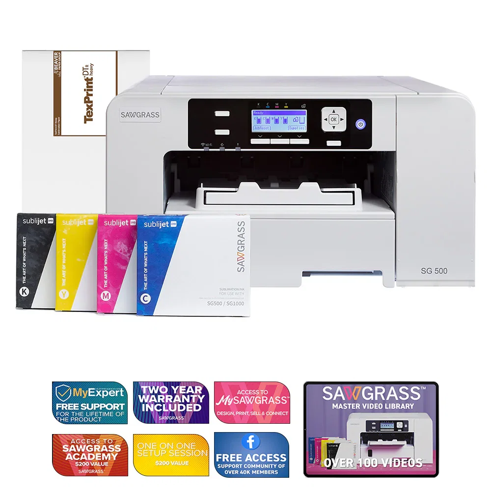 Image of Sawgrass SG500 Complete Sublijet Sublimation Printer Kit