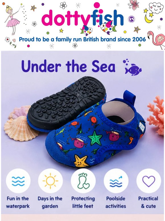 Baby & Toddler Non Slip Swim shoes
