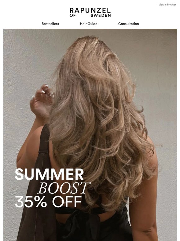 35% off everything* ends soon