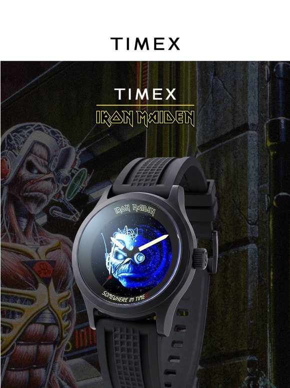Timex for Iron Maiden 1986 Tribute | Preorder Now for a Limited Time