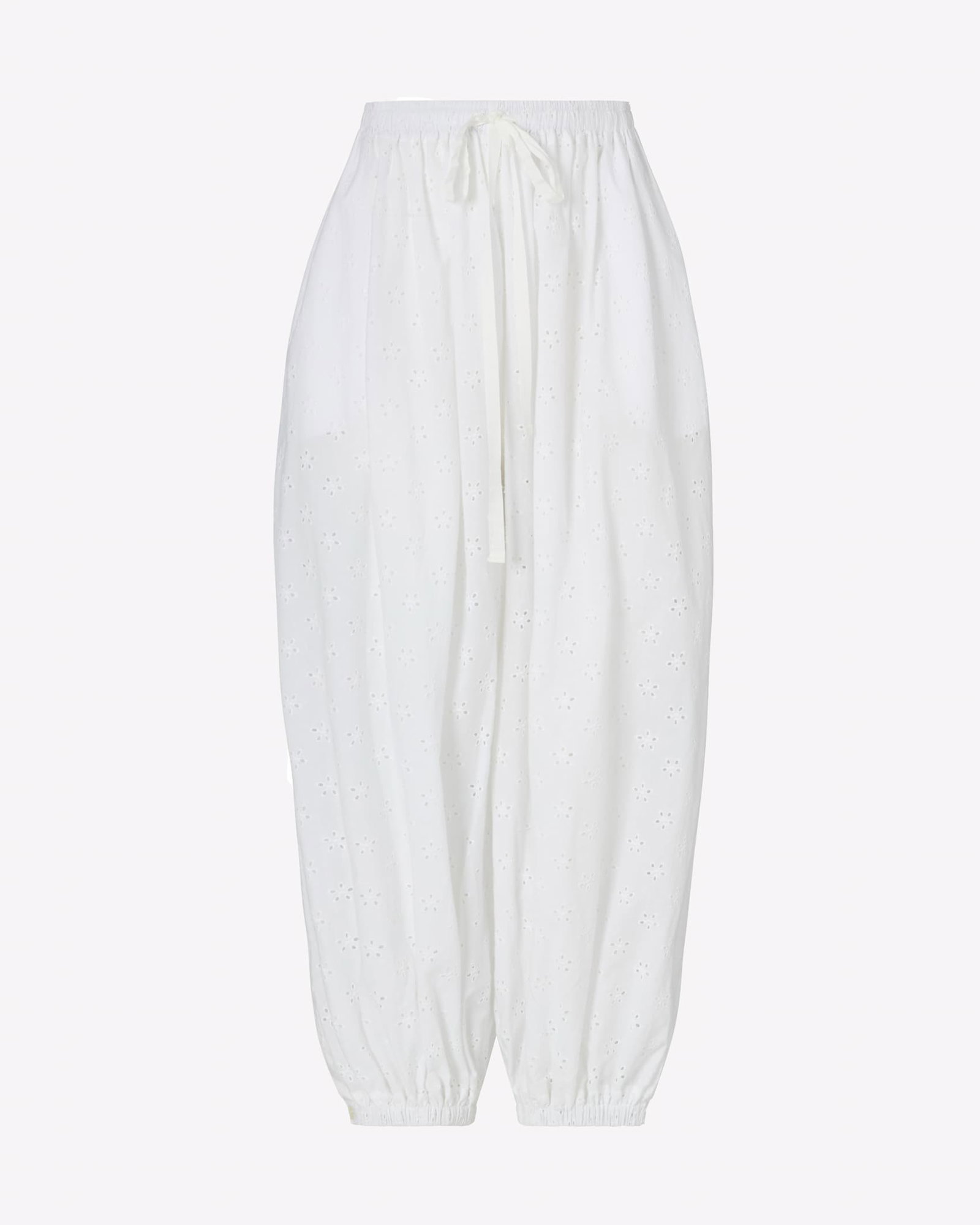 Balloon Trouser - White