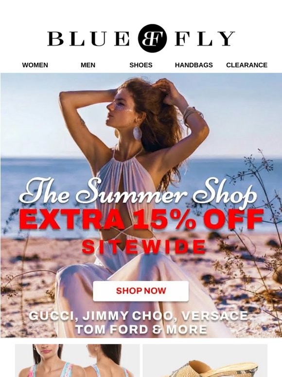 Hot Weather Must-Haves — Extra 15% Off