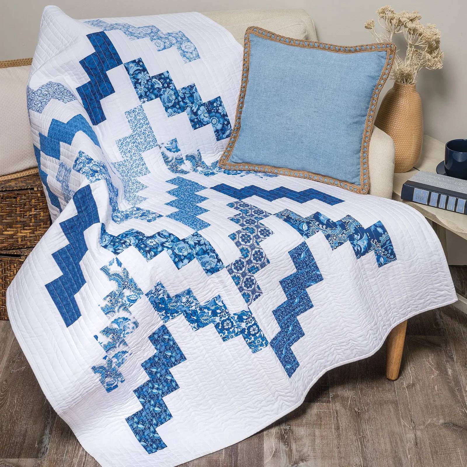 Blanket Weave Quilt Pattern - Digital Download
