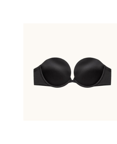 Up 2 cup strapless in Tuxedo Black
