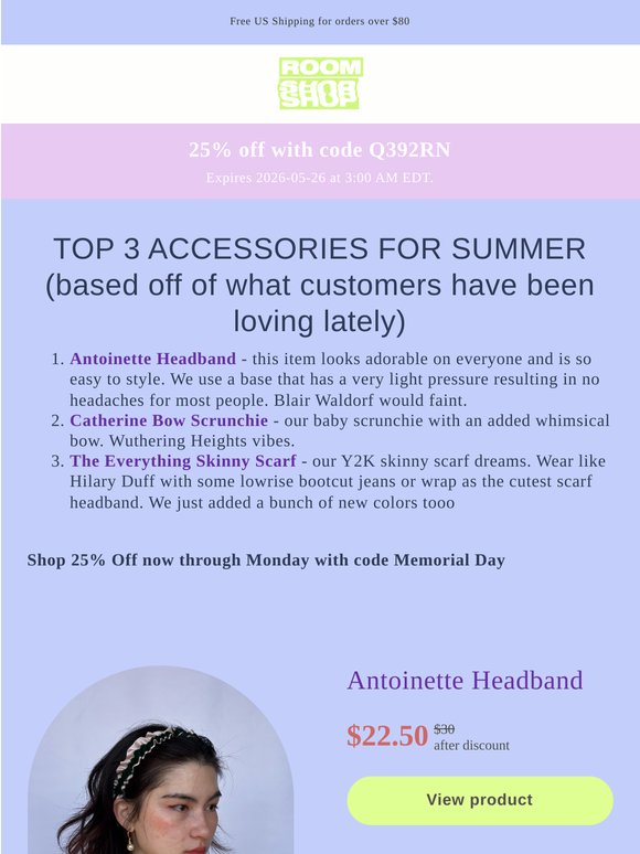 Y2K IS BACK (+25% OFF)