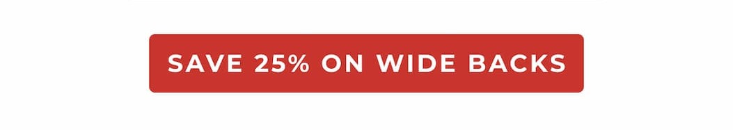 25% Off All Wide Backing