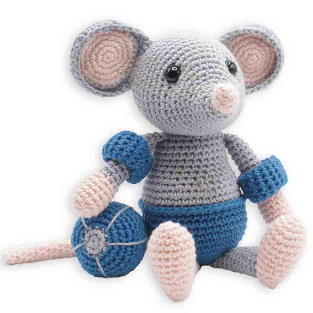 Image of Eddy Mouse - Hardicraft - Complete Crochet Kit