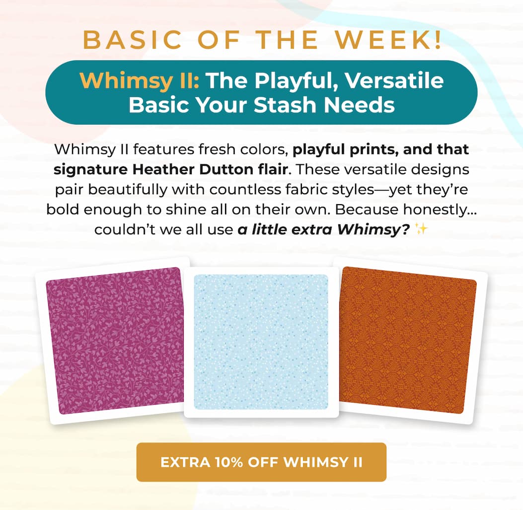 Whimsy ll Basic of the Week