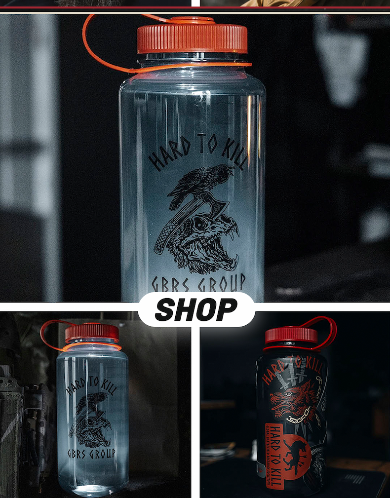 GBRS Group Hard to Kill Water Bottle