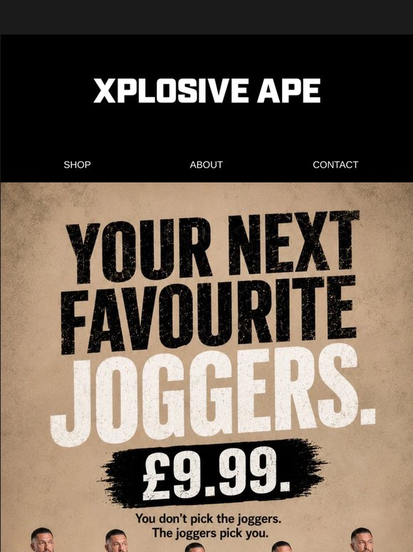 Joggers for £9.99 🎲