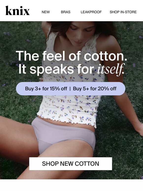 Cloud-soft cotton = self-care ☁️