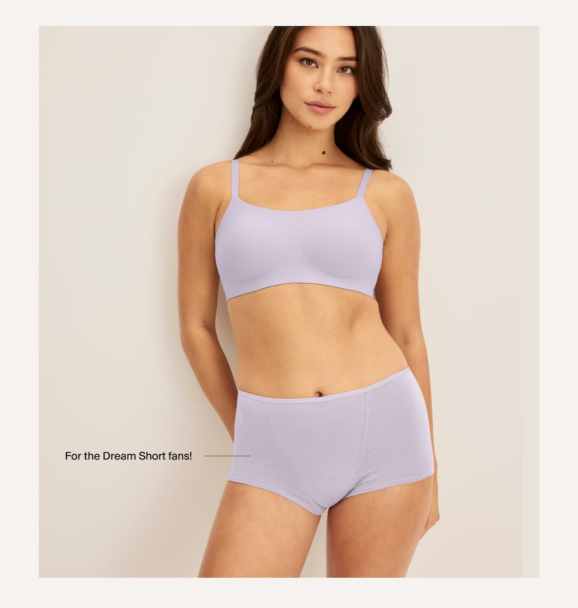 For the dream short fans - try the cotton boyshort!