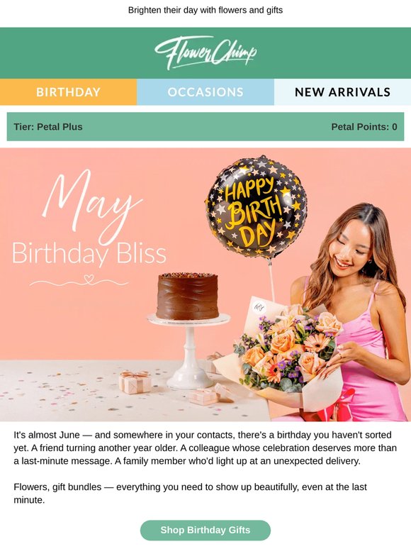 💐 Someone's Birthday Is Coming Up