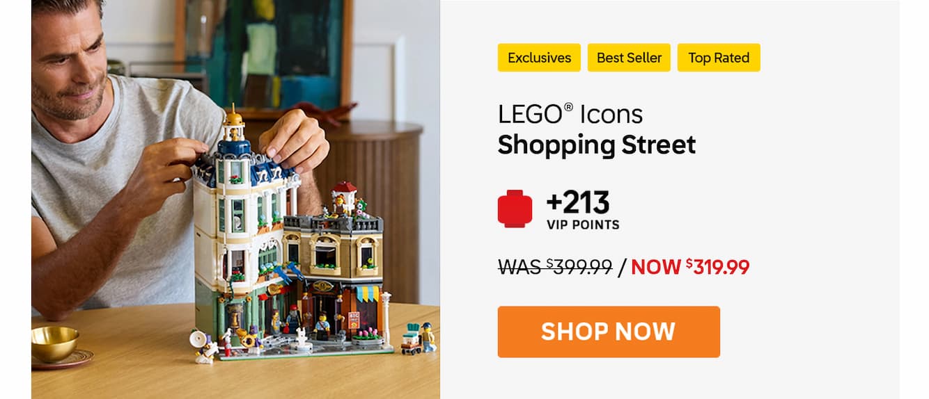 LEGO® Icons Shopping Street