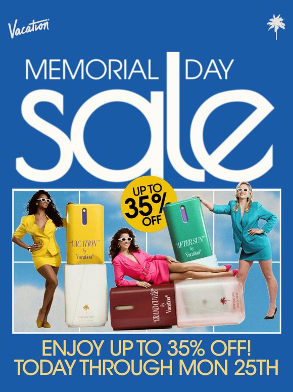Up to 35% OFF SALE! ☀️