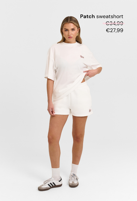 Patch sweatshort